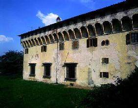 Villa Medicea di Cafaggiolo, begun 1451 (photo)