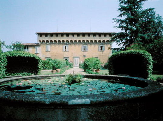 Villa Medicea di Careggi, begun 1459 (photo) de Michelozzo  di Bartolommeo