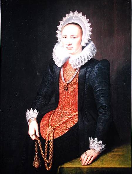Portrait of a Lady aged 29 de Michiel Jansz. van Miereveld