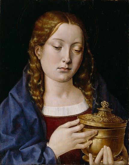 Catherine of Aragon as the Magdalene de Michiel Sittow