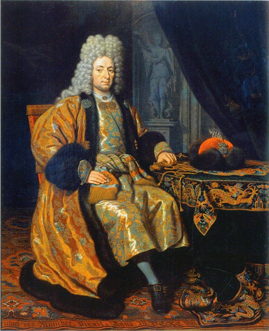 Portrait of François Lefort (1656-1699) de Michiel van Musscher