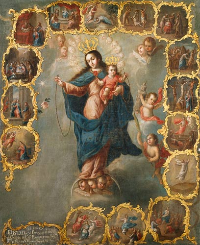 Inmacualada del rosario de Miguel Cabrera
