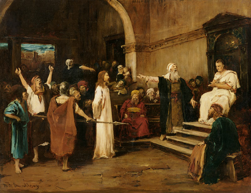 Christ Before Pilate de Mihály Munkácsy