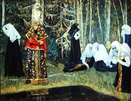 The Legend of the Invisible City of Kitezh de Mikhail Vasilievich Nesterov