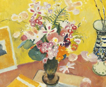 Spring Flowers in a Vase