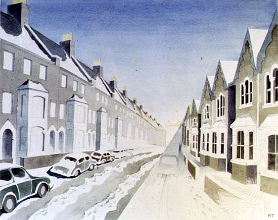 Quiet Snow, 1998 (w/c on paper)  de Miles  Thistlethwaite