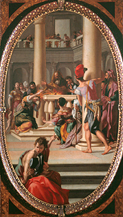 Lavinia am Altar. de Mirabello Cavalori