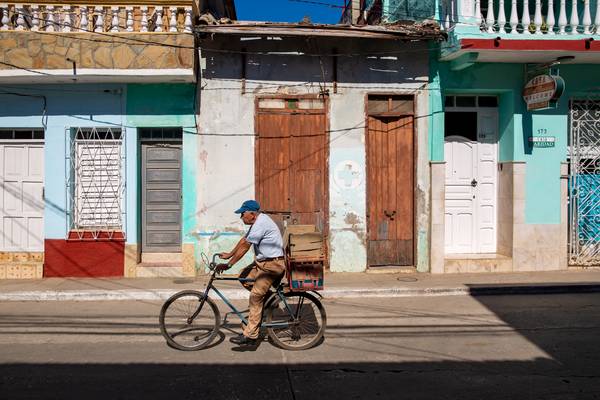 Bicycle in Trinidad, Cuba, Kuba de Miro May