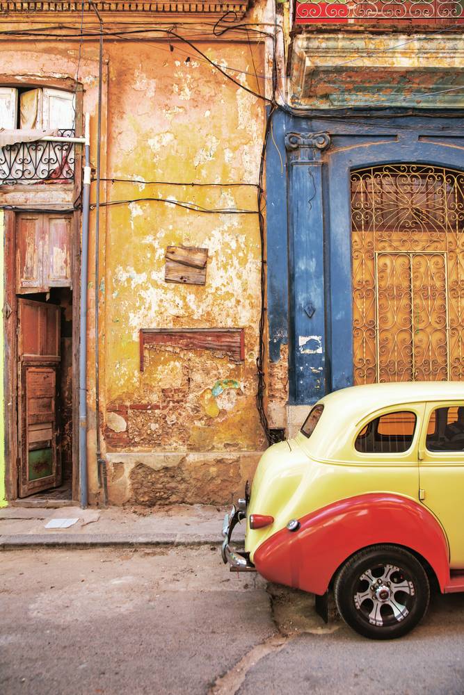 Oldtimer in Havana, Cuba de Miro May