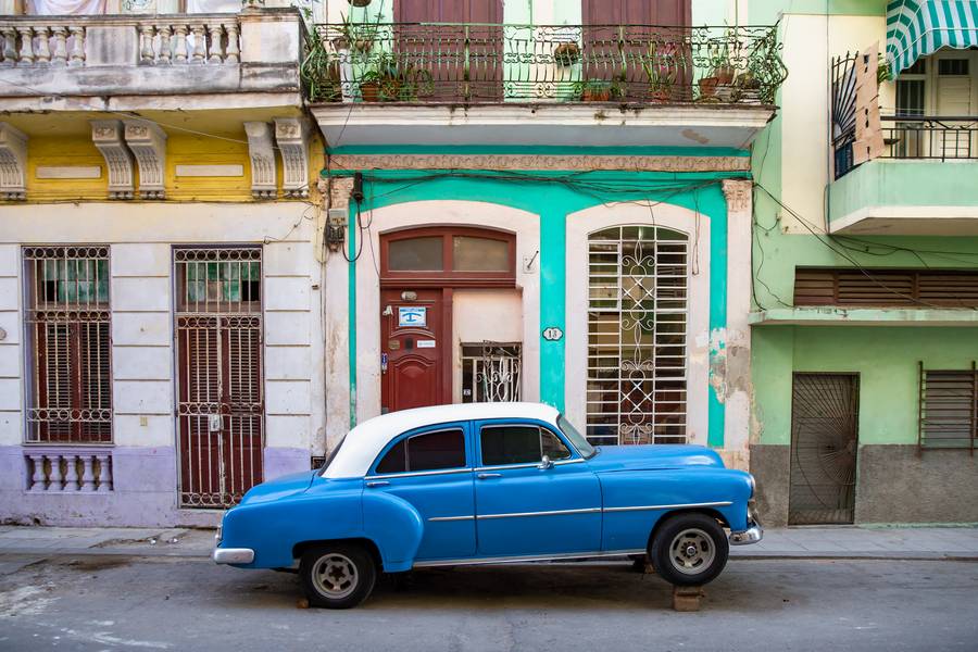 Strassenwerkstatt in Havana, Cuba de Miro May