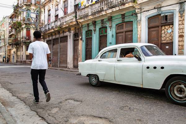 Street in Old Havana, Cuba. Kuba, Havanna de Miro May
