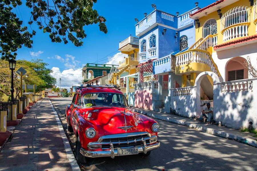 TAXI Trinidad, Kuba de Miro May