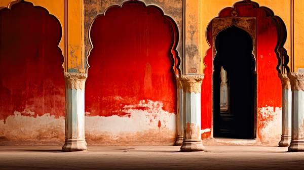 Tempel in Indien. Architektur und Farben  de Miro May