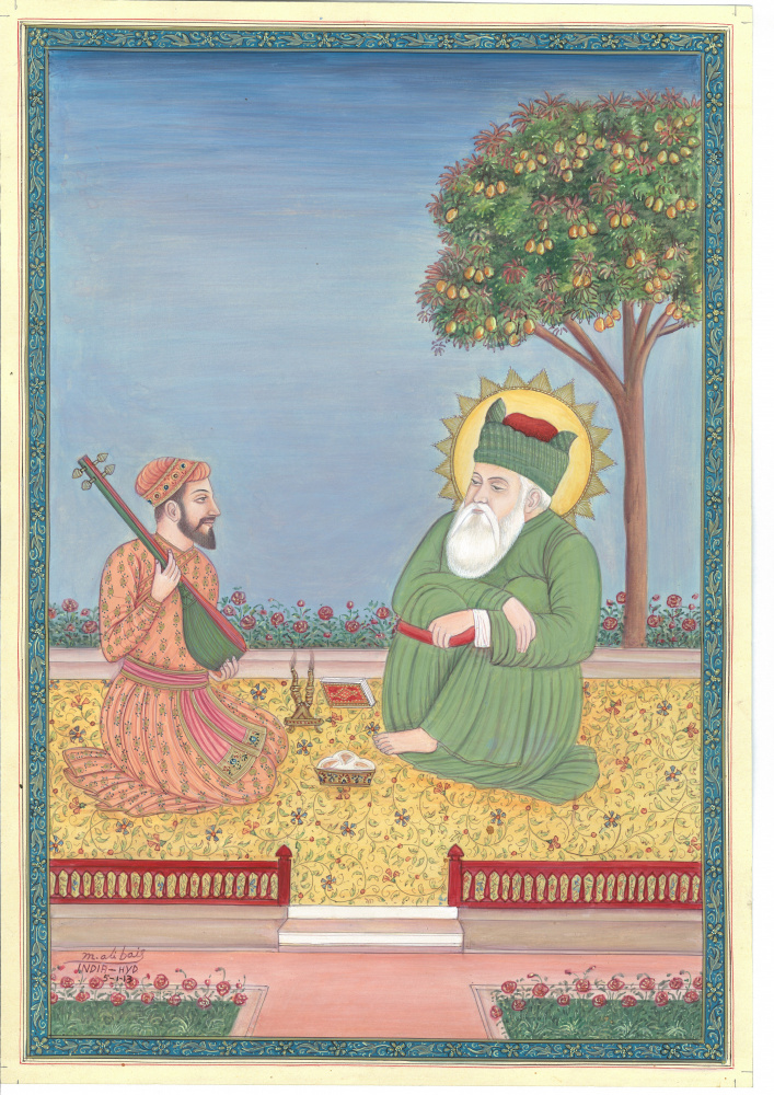 miniature art de Mirza Baig