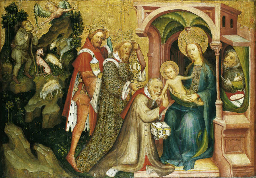 The Adoration of the Magi de Mittelrheinischer Meister um 1400