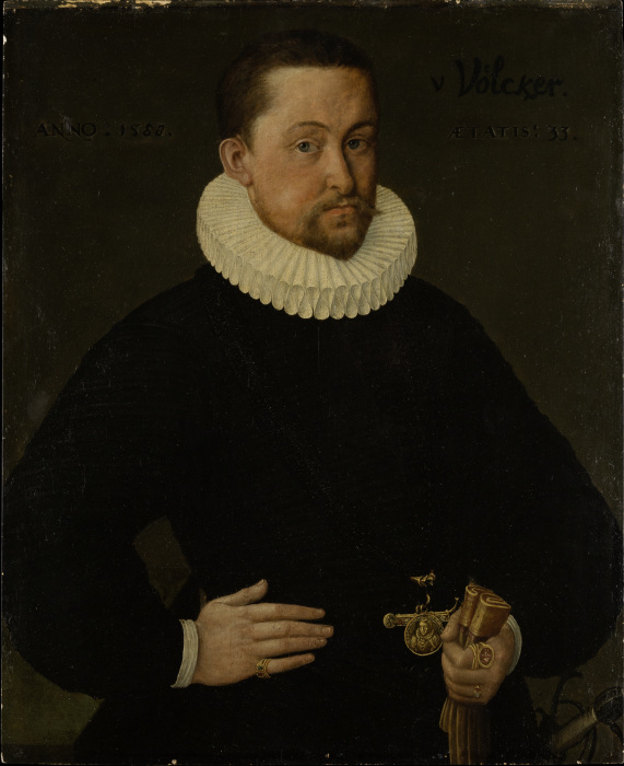 Portrait of Johann Philipp Völker de Mittelrheinischer Meister von 1588
