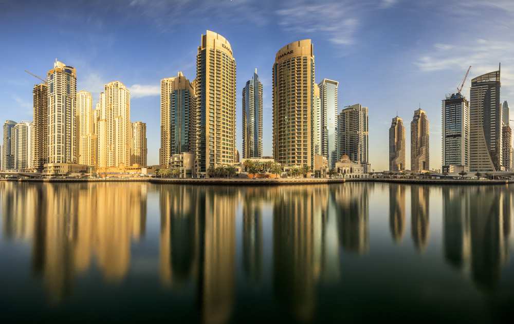Panoramic Dubai Marina de Mohammed Shamaa