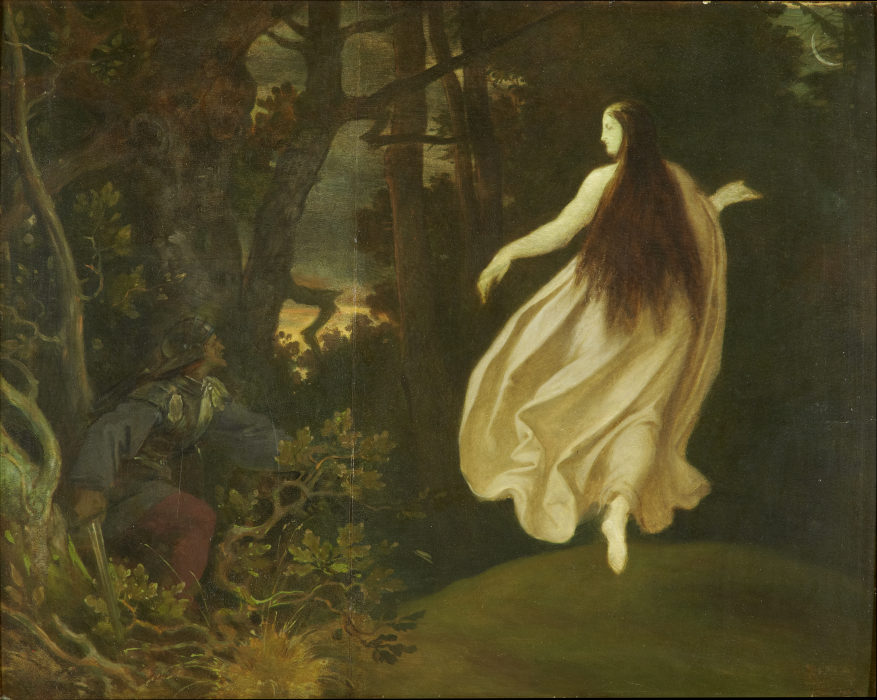 Apparition in the Forest (from Sleeping Beauty) de Moritz von Schwind