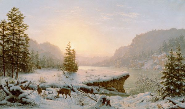 Winter Landscape de Mortimer L. Smith