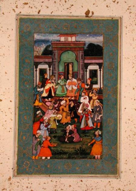 Group of Whirling Dervishes, from the Large Clive Album de Mughal School