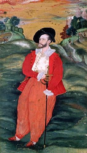 Portrait of a European sailor, c.1590