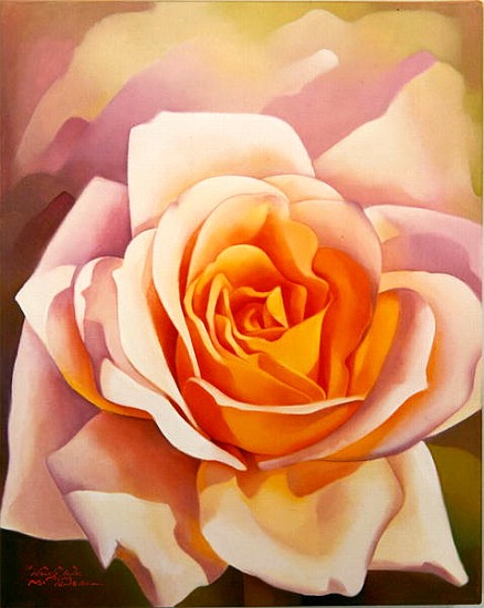 The Rose, 1999 (oil on canvas)  de Myung-Bo  Sim