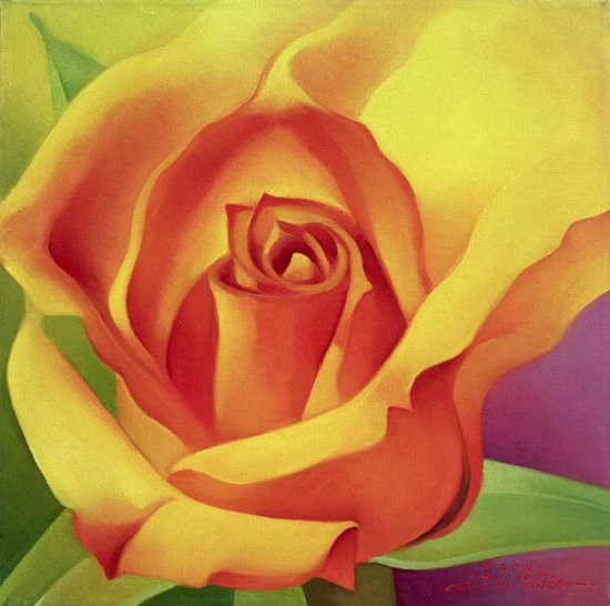 The Rose, 2000 (oil on canvas)  de Myung-Bo  Sim