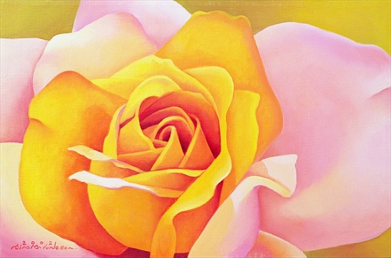 The Rose, 2002 (oil on canvas)  de Myung-Bo  Sim