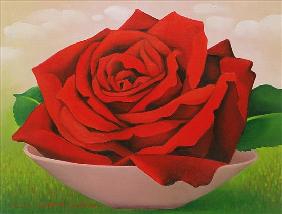 The Rose, 2004 (oil on canvas) 