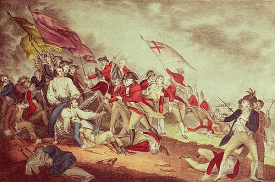 Battle at Bunker''s Hill de N. Currier