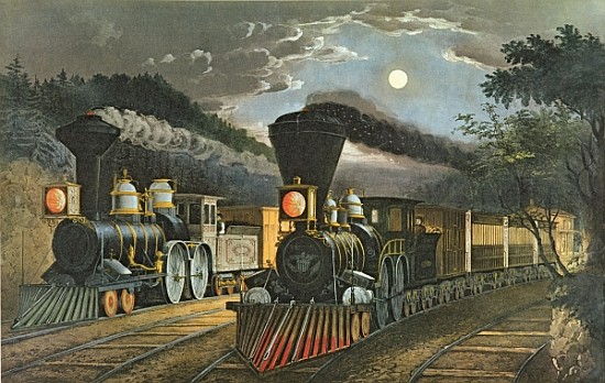 The Lightning Express Trains de N. Currier