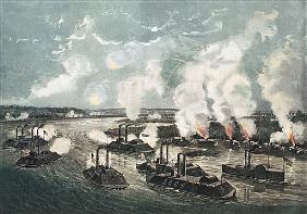 Bombardment and Capture of Island No.10 on the Mississippi River, 7th April 1862