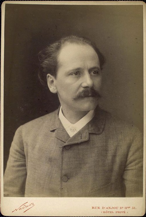 Portrait of Jules Massenet (1842-1912) de Nadar