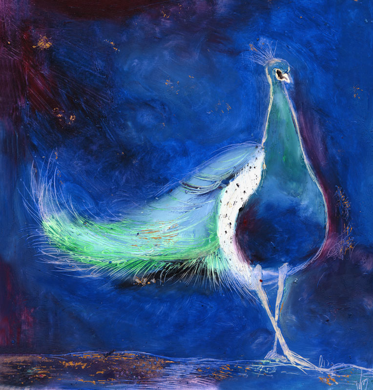 Peacock Blue de Nancy Moniz Charalambous