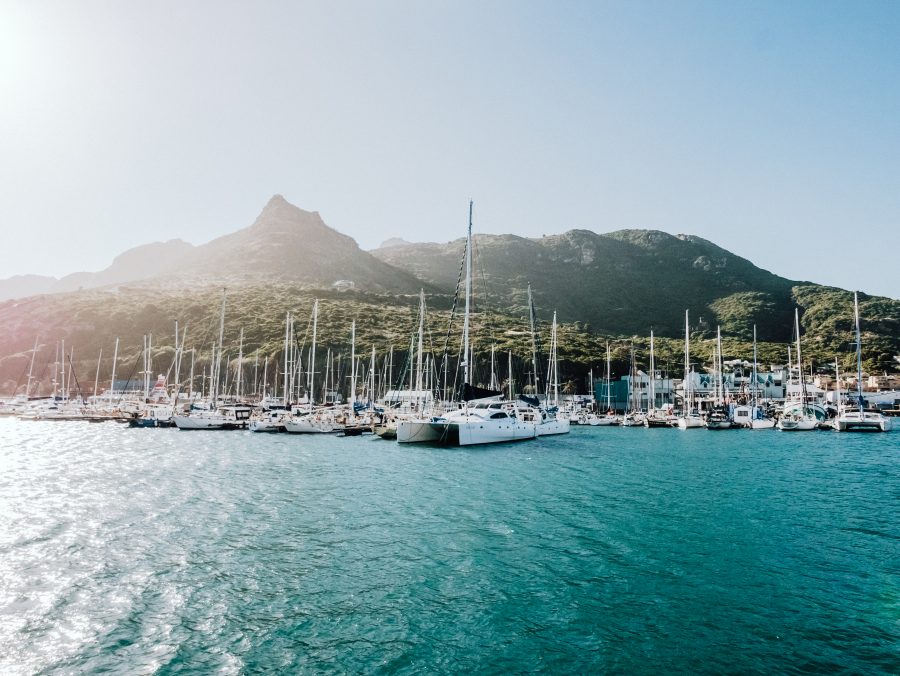 Yachthafen in Hout Bay, Kapstadt de Laura Nenz