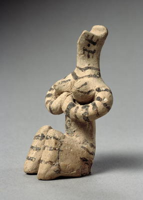 Steatopygous figure, Tell Halaf, 6th-5th Millennium BC (terracotta) de Neolithic