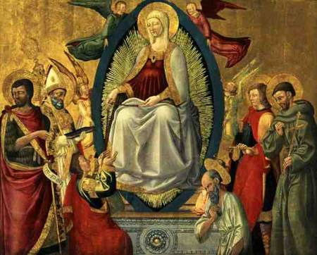 Ascension of the Virgin de Neri di Bicci