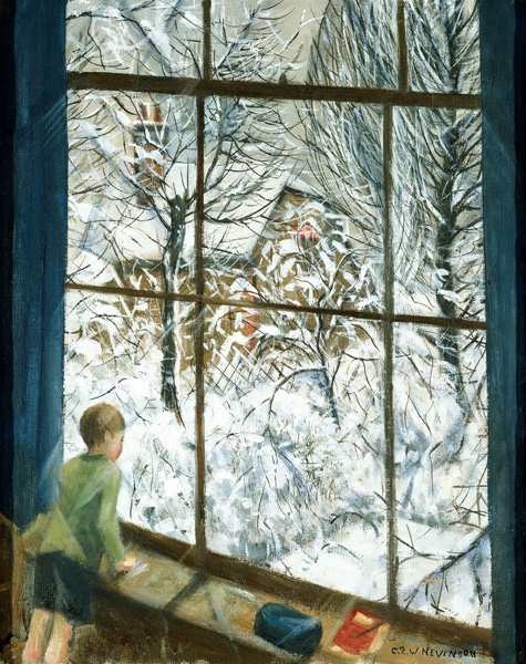 Blick in den Schnee de Christopher R.W. Nevinson