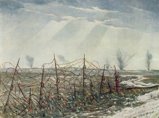 From a Front Line Trench, from British Artists at the Front, Continuation of The Western Front de Christopher R.W. Nevinson
