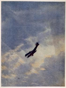 Swooping Down on a Hostile Plane, from British Artists at the Front, Continuation of The Western Fro