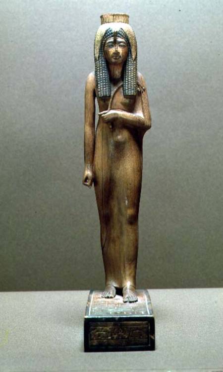 The divine queen Ahmose Nefertari de New Kingdom Egyptian