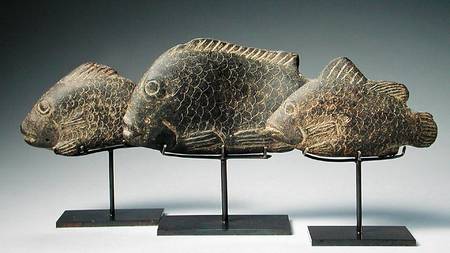 Three fish de New Kingdom Egyptian