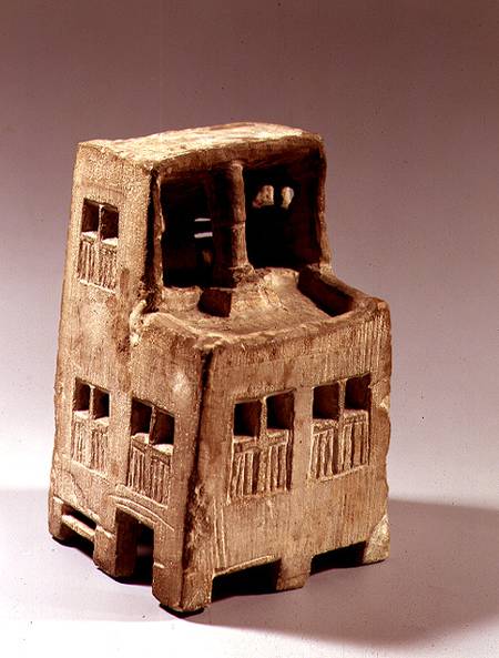 Model of a house de New Kingdom Egyptian