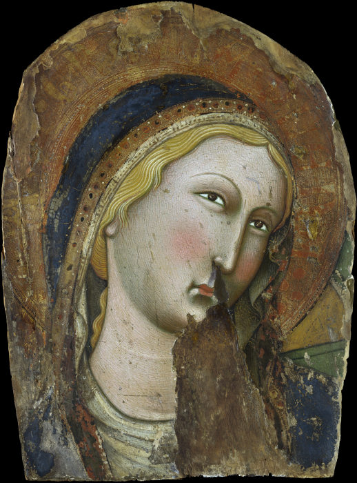 Virgin (fragment) de Niccolò di Buonaccorso