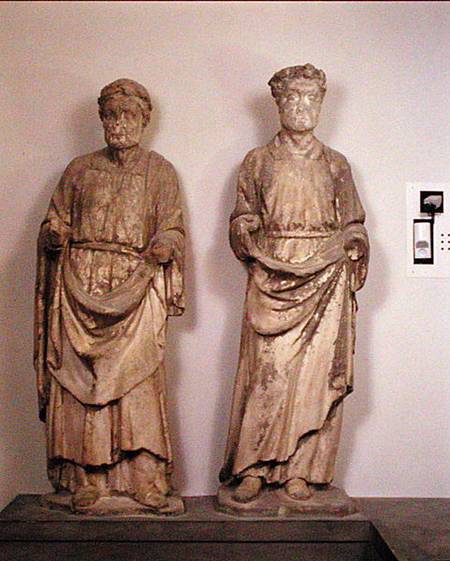 St. Gregory and St. Augustine de Niccolo  di Pietro Lamberti