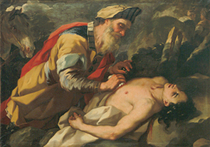 Der barmherzige Samariter. de Niccolò Malinconico