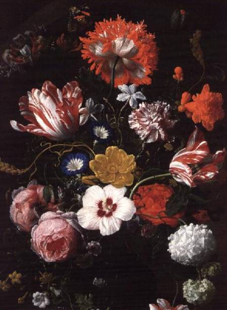 Still Life with Flowers de Nicholaes van Verendael