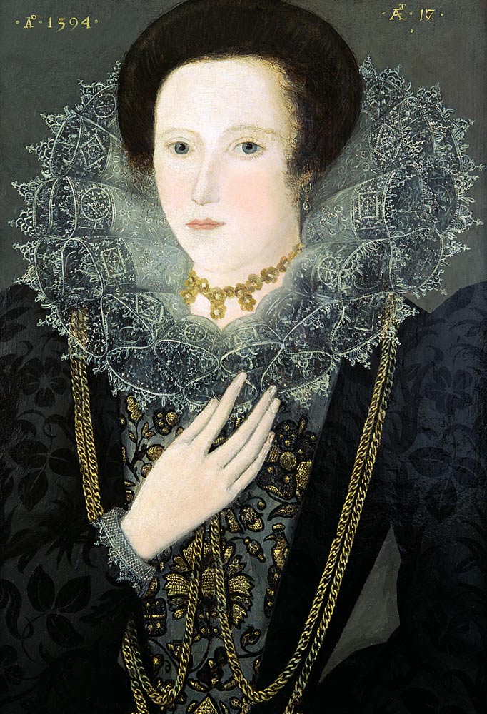 Jane Huddleston (b.1577) at the age of 17 de Nicholas Hilliard