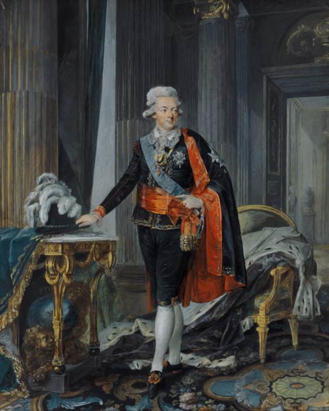 King Gustav III of Sweden (1746-92) de Niclas II Lafrensen