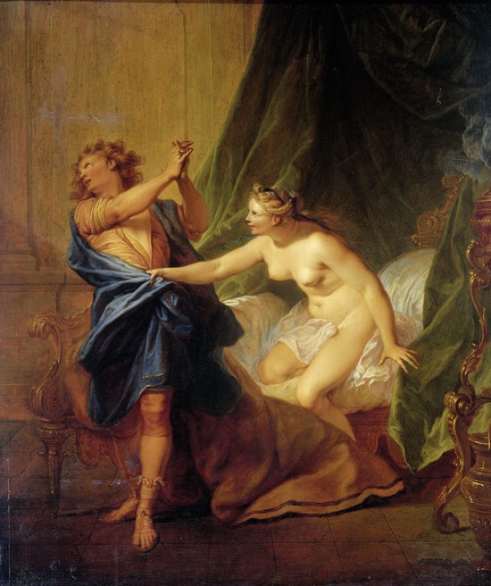Joseph and Potiphar's Wife de Nicolas Bertin